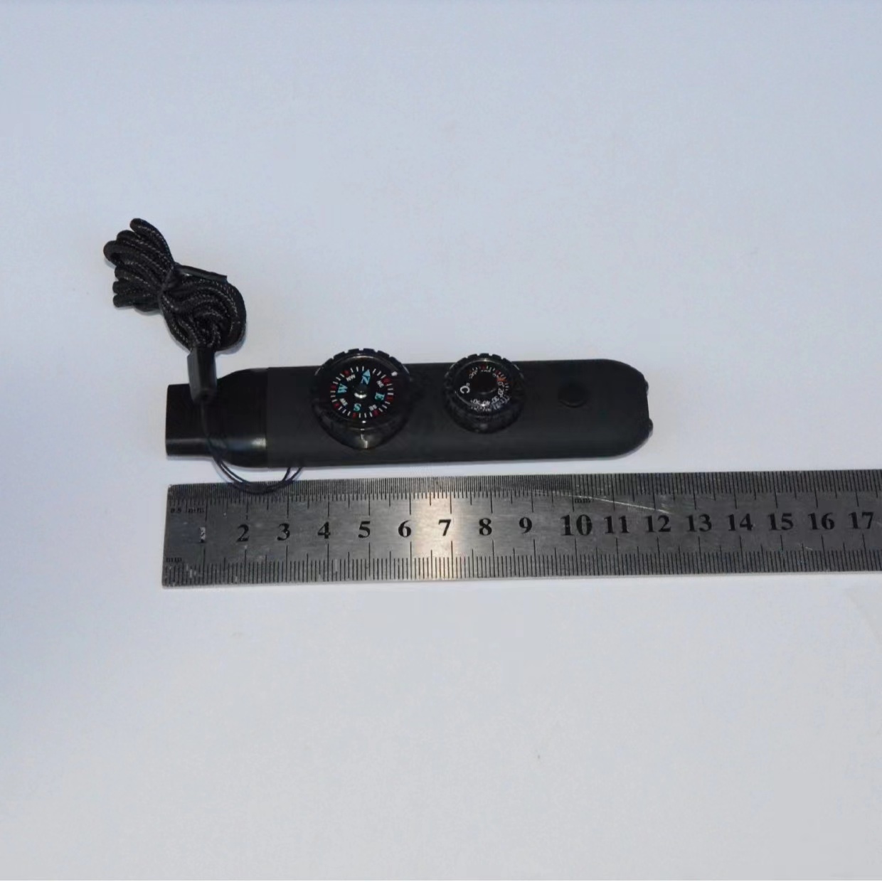 Survival whistle, 7-in-1 survival whistle, multi-functional survival whistle